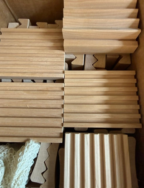 Soap Saver - Carved Wood Soap Dish