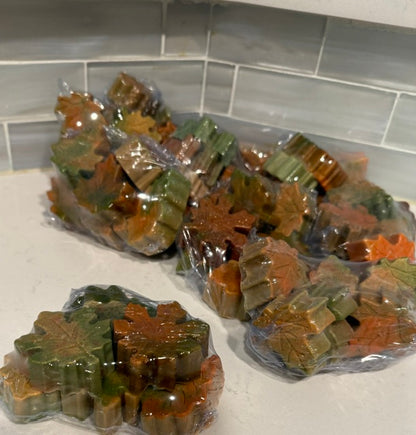 Fall Seasonal Soaps - Autum Leaf's (Pack of 6)