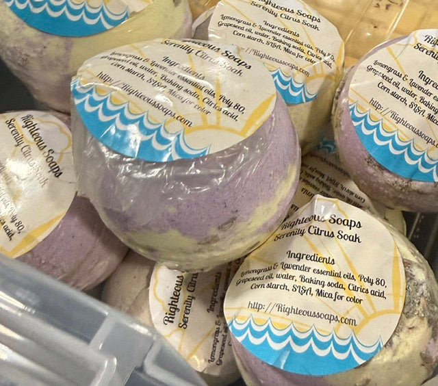 Large Serenity Citrus Soak