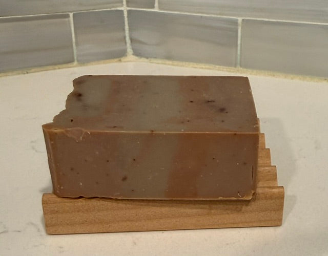 Soap Saver - Carved Wood Soap Dish
